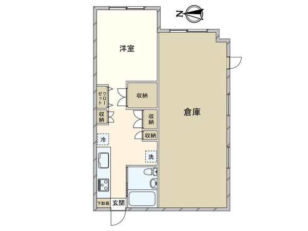 コーポ紅花 間取図(平面図) コーポ紅花 間取図(平面図)