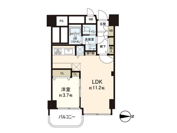 中野スカイマンション 間取図(平面図) 中野スカイマンション 間取図(平面図)