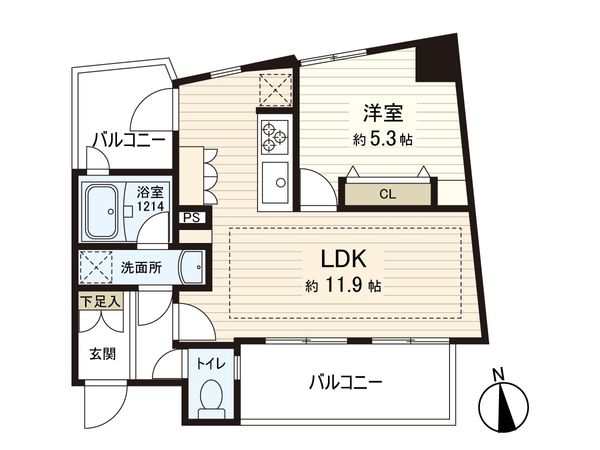 アルシオン新中野 間取図(平面図) アルシオン新中野 間取図(平面図)