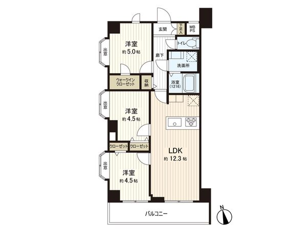 間取図(平面図)