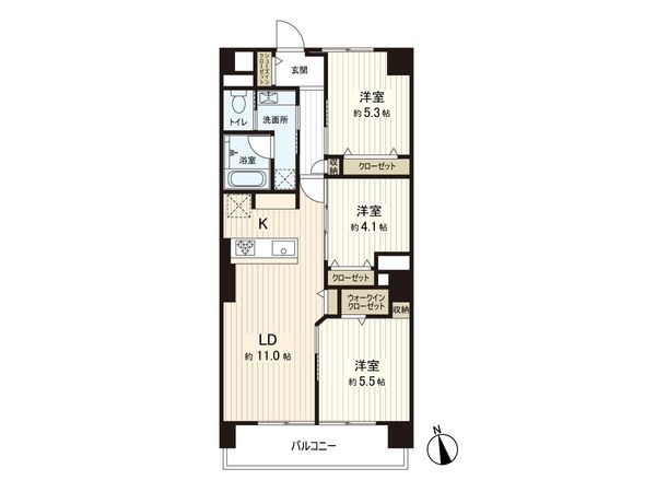 日商岩井弥生町マンション 間取図(平面図) 日商岩井弥生町マンション 間取図(平面図)