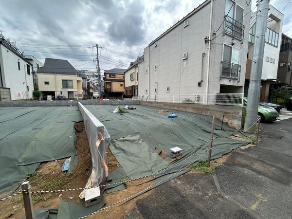 中野区野方1丁目 土地 前面道路含む外観 中野区野方1丁目 土地 前面道路含む外観