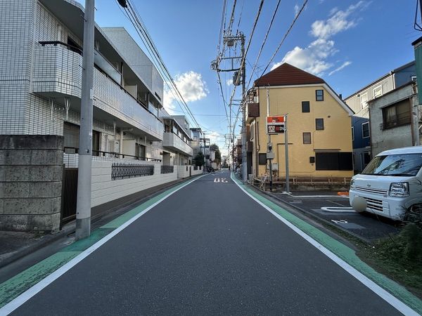 中野区本町6丁目 土地 前面道路含む外観 中野区本町6丁目 土地 前面道路含む外観