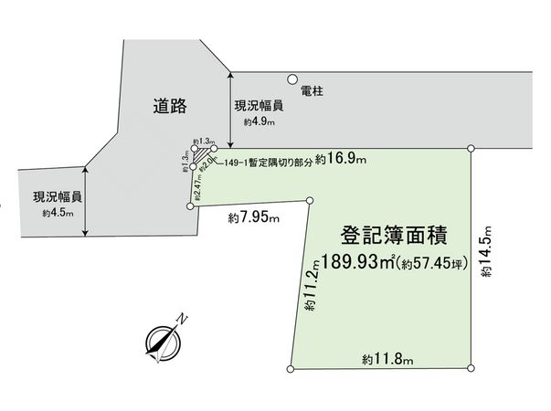 西東京市東町6丁目 区画図