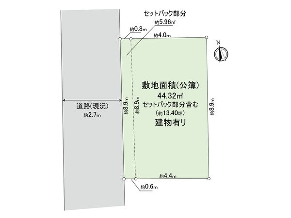 中野区新井3丁目 土地 区画図 中野区新井3丁目 土地 区画図