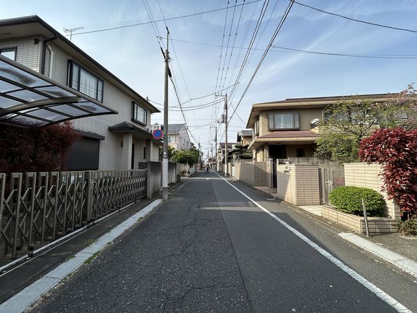 中野区若宮2丁目 土地 前面道路含む外観 中野区若宮2丁目 土地 前面道路含む外観