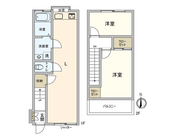 中野区中央4丁目 戸建 間取図(平面図) 中野区中央4丁目 戸建 間取図(平面図)