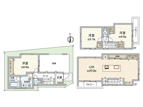 間取図(平面図)