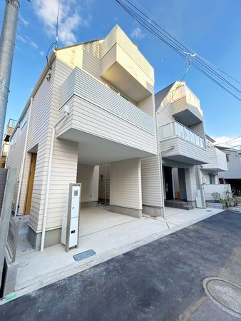 中野区上高田3丁目 新築戸建 1号棟 間取図(平面図)