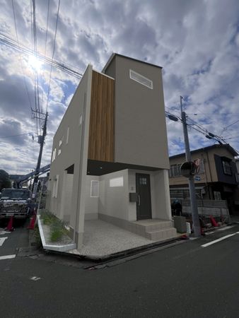 中野区沼袋3丁目 新築戸建 外観パース図 中野区沼袋3丁目 新築戸建 外観パース図