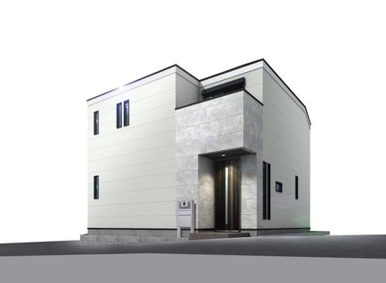 中野区東中野2丁目 戸建 外観パース図