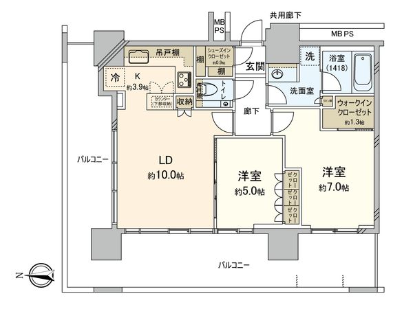間取図(平面図)