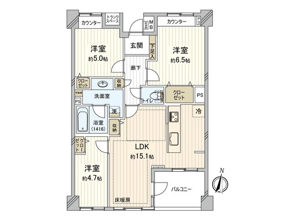 間取図(平面図)