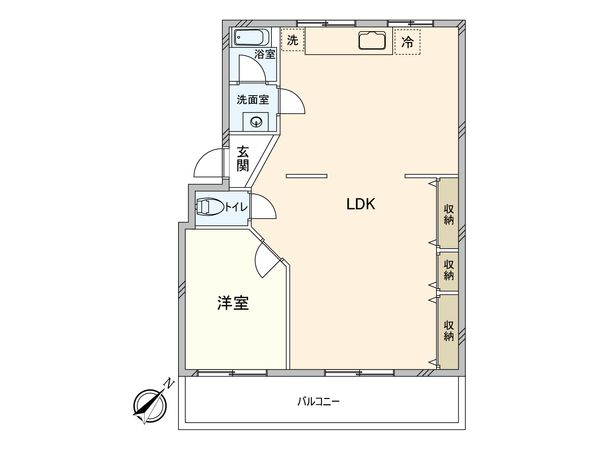 マック東中野コート 間取図(平面図) マック東中野コート 間取図(平面図)