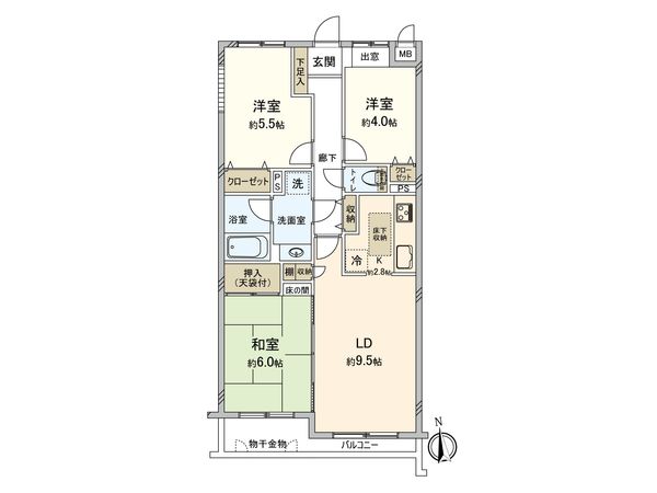 間取図(平面図)