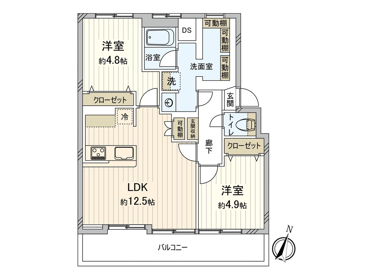 間取図(平面図)