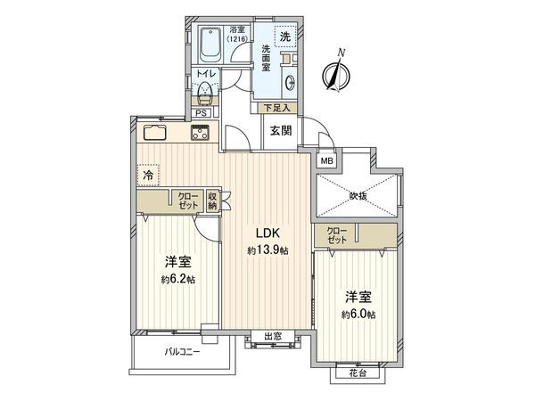 間取図(平面図)