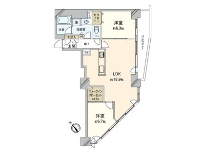 間取図(平面図)