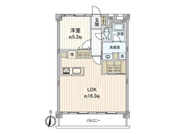 中野ダイヤハイツ 間取図(平面図) 間取図(平面図)