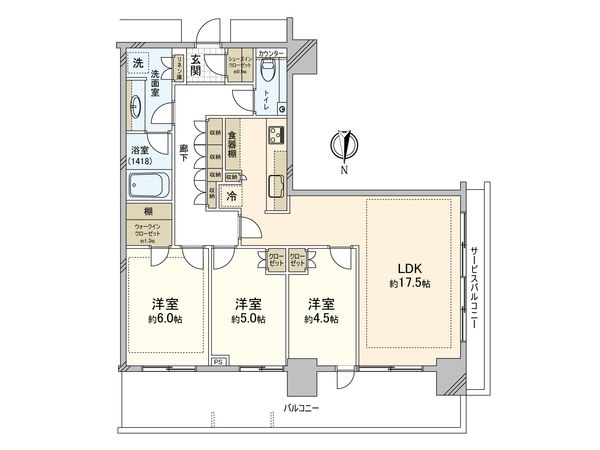 間取図(平面図)