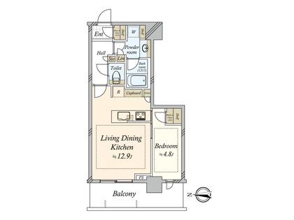 パークシティ中野 ザ タワー エアーズ 間取図(平面図)