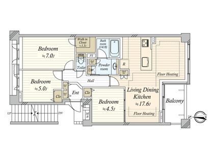間取図(平面図)