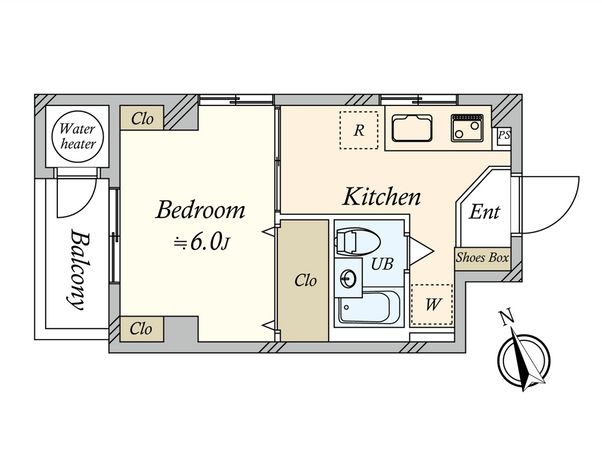 近鉄ハイツ高田馬場 間取図(平面図) 近鉄ハイツ高田馬場 間取図(平面図)