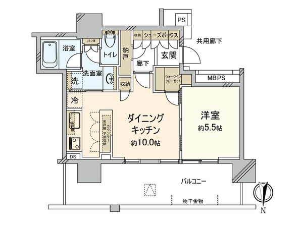 ザ・パークハウス中野タワー 間取図(平面図) ザ・パークハウス中野タワー 間取図(平面図)