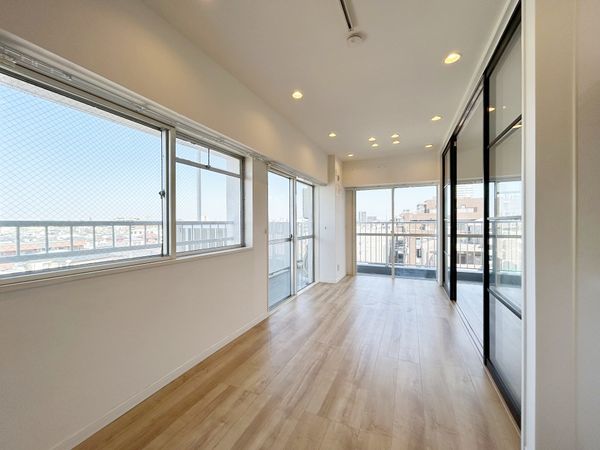 中野ハイネスコーポ バルコニー