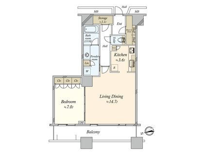 間取図(平面図)