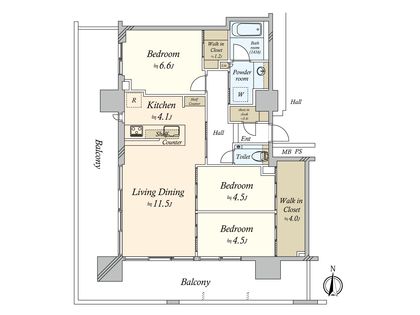 間取図(平面図)