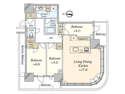 間取図(平面図)