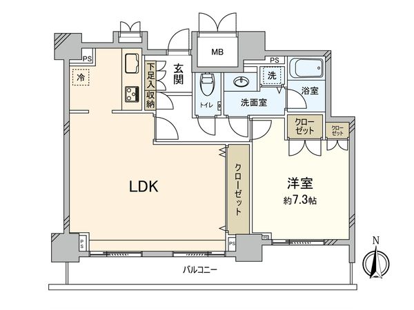なかのサンクォーレ 間取図(平面図) なかのサンクォーレ 間取図(平面図)