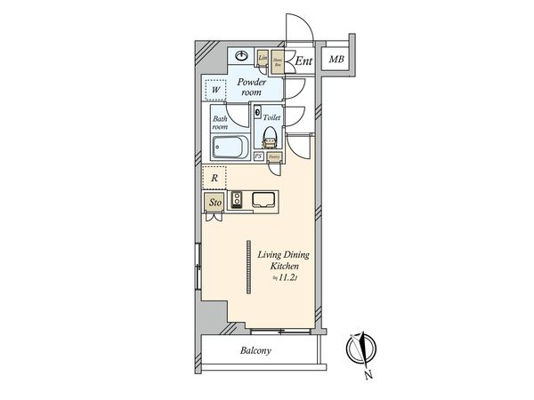 パレステージ中野 間取図(平面図)