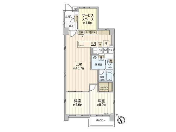 マンションロックハイツ 間取図(平面図) マンションロックハイツ 間取図(平面図)
