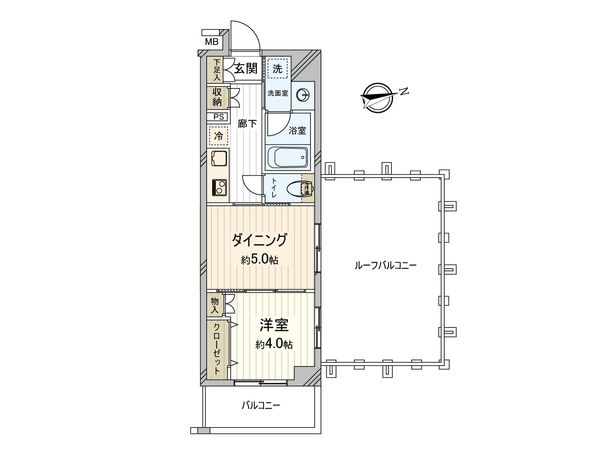日神デュオステージ上板橋 間取図(平面図) 日神デュオステージ上板橋 間取図(平面図)