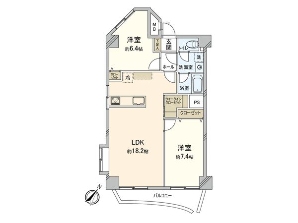 中野ソレイユ 間取図(平面図) 中野ソレイユ 間取図(平面図)