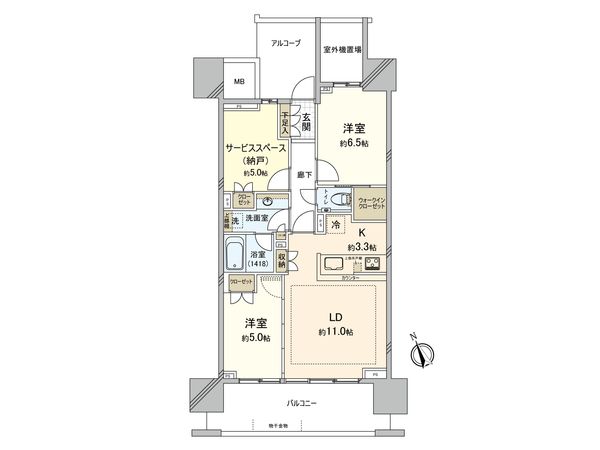 間取図(平面図)