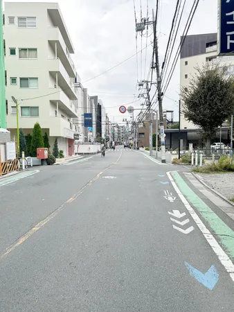 前面道路