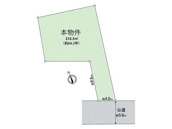 世田谷区八幡山1丁目 土地 区画図 世田谷区八幡山1丁目 土地 区画図