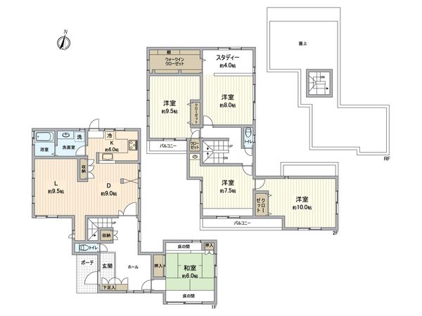 世田谷区北烏山6丁目 間取図(平面図) 世田谷区北烏山6丁目 間取図(平面図)