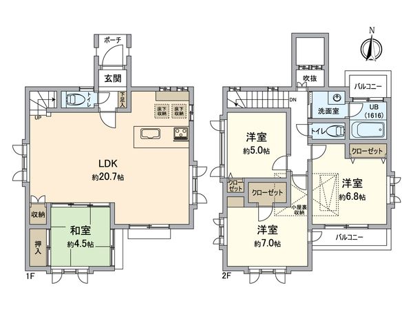 間取図(平面図)