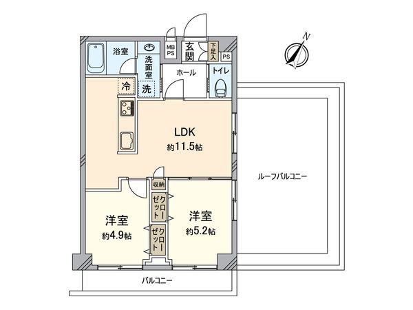 ライオンズマンション久我山 間取図(平面図) ライオンズマンション久我山 間取図(平面図)