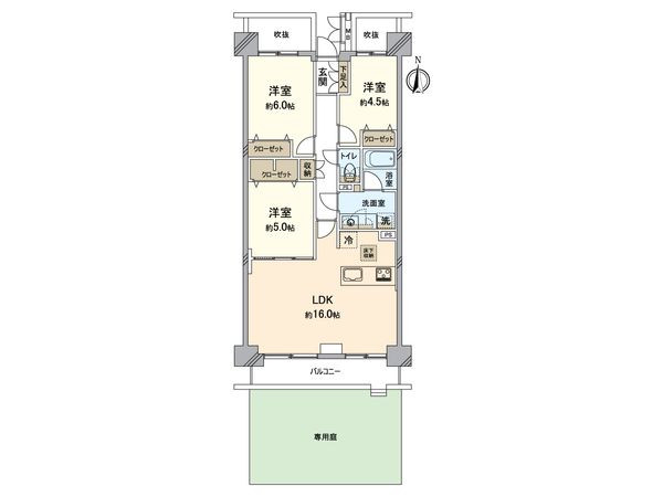 芦花公園パーク・ホームズ 間取図(平面図) 間取図(平面図)