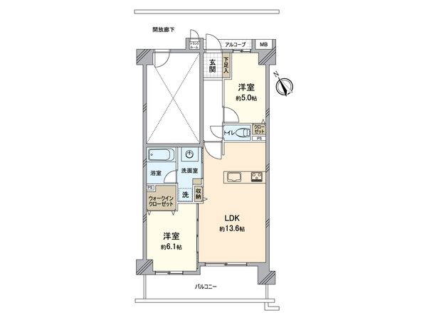 セルテシティオ世田谷烏山 間取図(平面図) 間取図(平面図)