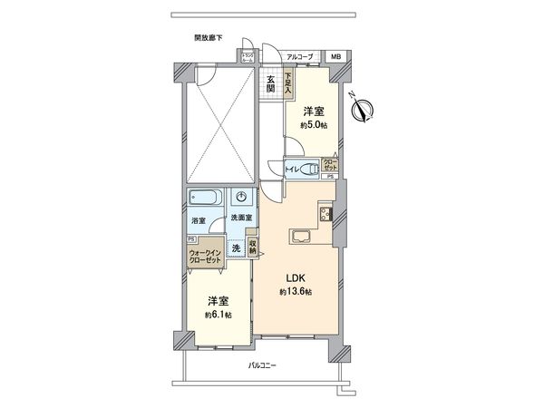 セルテシティオ世田谷烏山 間取図(平面図)
