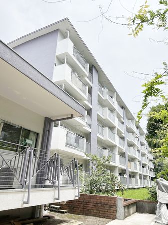 給田西住宅 4号棟 外観 給田西住宅 4号棟 外観