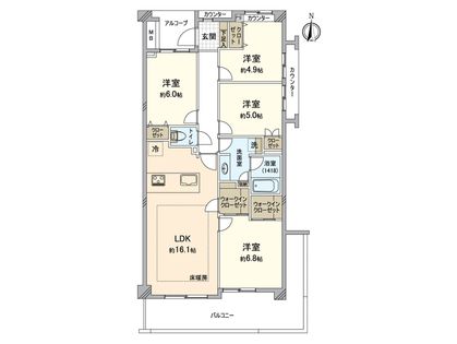 間取図(平面図)