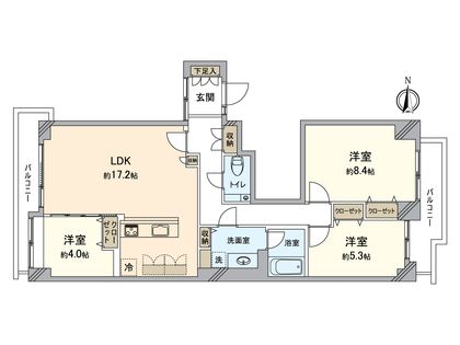 間取図(平面図) 間取図(平面図)