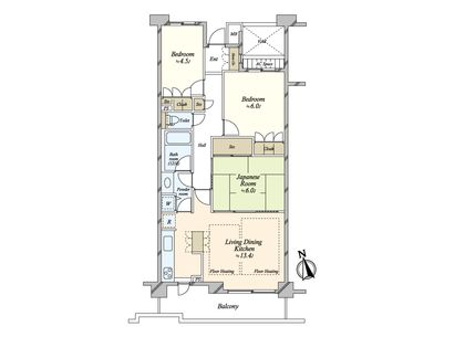 間取図(平面図) 間取図(平面図)